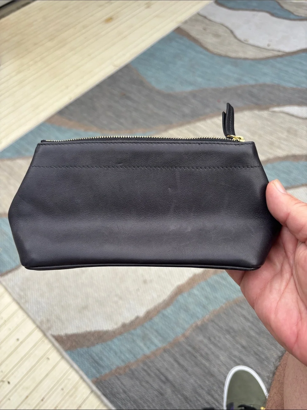Dianora Salviati x Sidney Garber Makeup Cosmetic clutch bag